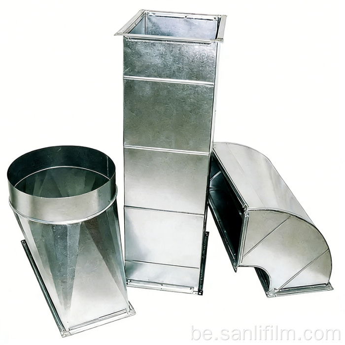 Прастакутная ахоўная плёнка для паветраводаў